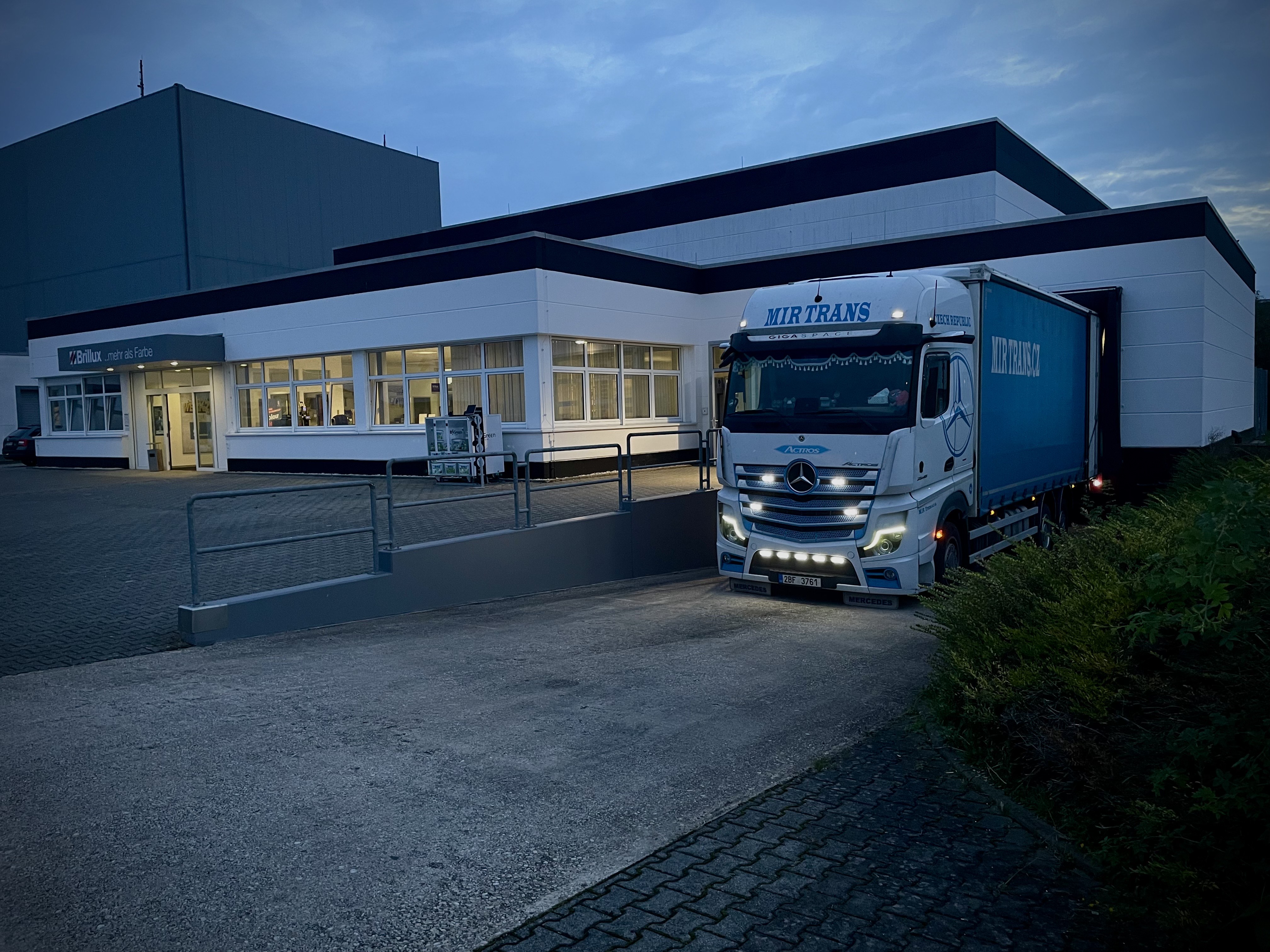 Solo vozidlo MiR Trans